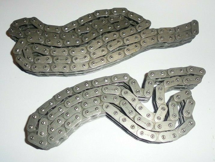 TIMING CHAINS x2 (Jaguar XK120 XK140 XK150) (3.4 & 3.8 Litre) (1948- 61)